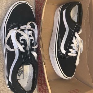 Old school platform vans